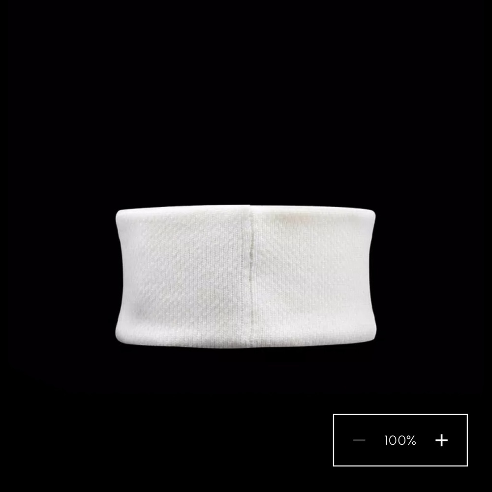 MONCLER CREAM WOOL HAIR BAND NWT - Picture 3 of 10